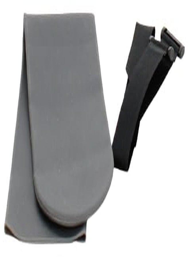 تريكسي جوارب واقية من السيليكون من تريكسي، مقاس كبير 10 سم/40 سم، لون رمادي - Image 4